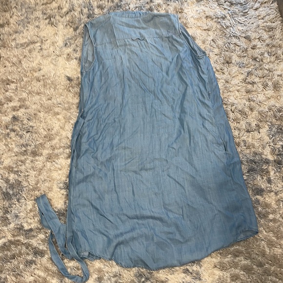 Velvet Heart Sleeveless Denim Cardigan - Picture 5 of 5